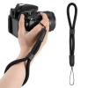 JIEYAO Adjustable Camera Wrist Strap, Black Hand Strap Lanyard, Soft Nylon Wristlet Straps Rope Camera Hand Strap for Camera Phone Case Keys Keychain USB Flash Drive Flashlight Glove Leash view 1