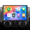 AWESAFE 6GB 128GM Car Radio Stereo 11.5 Inch for Jeep Wrangler JK 2007-2018 Dodge Grand Caravan2011-2020 Dodge Ram 2009-2012 with Wireless CarPlay Android Auto view 1