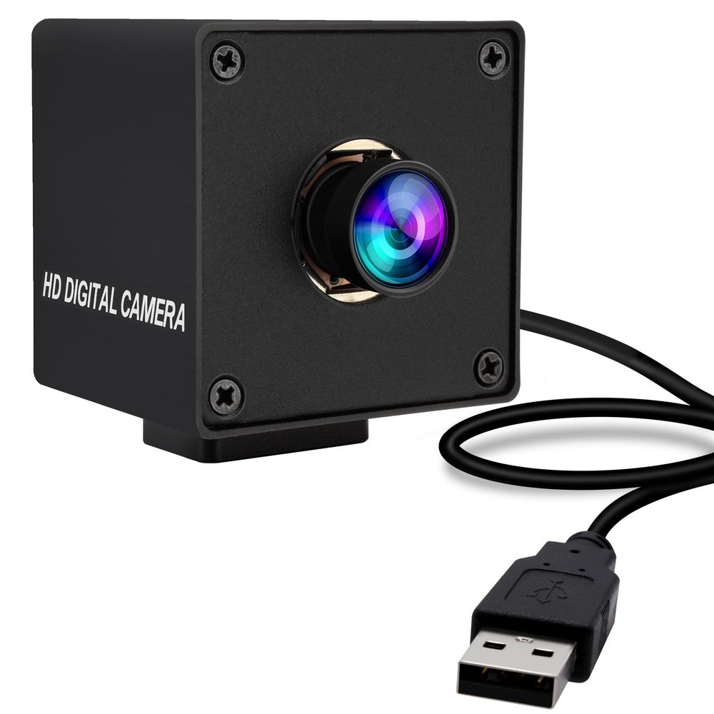 ELP 1080P 120fps USB Autofocus Camera for Computer 11.6mp Lightburn Camera Mini UVC USB2.0 Webcam High Speed PC Camera Wide Angle USB Security Web Camera for Laptop (100 Low distoriton Lens)