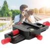 150mm Macro Focusing Rail, Universal Macro Focusing Rail Slider Close up Shooting Head Quick Release Plate Aviation for Detachable Feet, Tripod Ballhead view 2