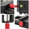 150mm Macro Focusing Rail, Universal Macro Focusing Rail Slider Close up Shooting Head Quick Release Plate Aviation for Detachable Feet, Tripod Ballhead view 3