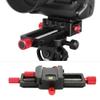 150mm Macro Focusing Rail, Universal Macro Focusing Rail Slider Close up Shooting Head Quick Release Plate Aviation for Detachable Feet, Tripod Ballhead view 4