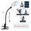 15X Magnifying Glass with Light and Stand, 3 Color Modes Dimmable Table Lighted Magnifier with Clamp, Flexible Gooseneck Desk Lamp Hands Free for Close Works, Crafts, Hobby view 3