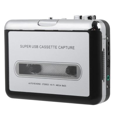 FLEXMAN Portable Tape to PC Cassette Recorder, MP3 CD Converter Capture Digital Audio Music Player