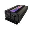 Pure Sine Wave Inverter,12V/24V DC to 120V AC Converter with LCD Display for Home Emergency,Outdoor,etc (ZX-1000W) view 1