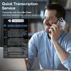 AI Voice Recorder Call Chatgpt, Digital Voice Recorder Support Free Audio Transcription and Text Summary,APP and Web Sync,107 Languages, 60H Recording, Applicable to Lecture, Meeting, Interview, etc view 4