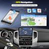 10" Android 13 Double Din Car Stereo for Toyota Tacoma 2005-2013 w/Wireless Carplay Android Auto IPS Car Audio Receiver w/WiFi GPS Bluetooth AHD Backup Camera Mic,SWC/AV in/FM Radio Receiver view 4