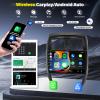 10" Android 13 Double Din Car Stereo w/Carplay Android Auto for Nissan Versa Sedan 2015 2016 2017 2018 2019 w/WiFi GPS Bluetooth AHD Backup Camera Mic,SWC/AV in/FM IPS Car Audio Receiver view 3
