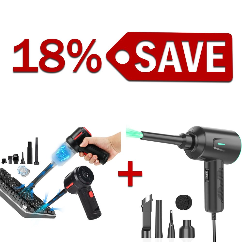 Meudeen Air Duster - Corded Air Duster - Buy Together to Save 18%
