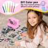Instant Print Camera for Kids Age 3-12 Girls Boys 1080P HD Digital Video Cameras with 5 Print Paper & 32G Card Toddler Portable Travel Toys Camera for Christmas Birthday Gifts view 3