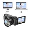 4K Digital Camera 48MP Autofocus with 3 inch Flip Screen Anti Shaking Vlogging Camera for Daily Recording and Video Calls view 3