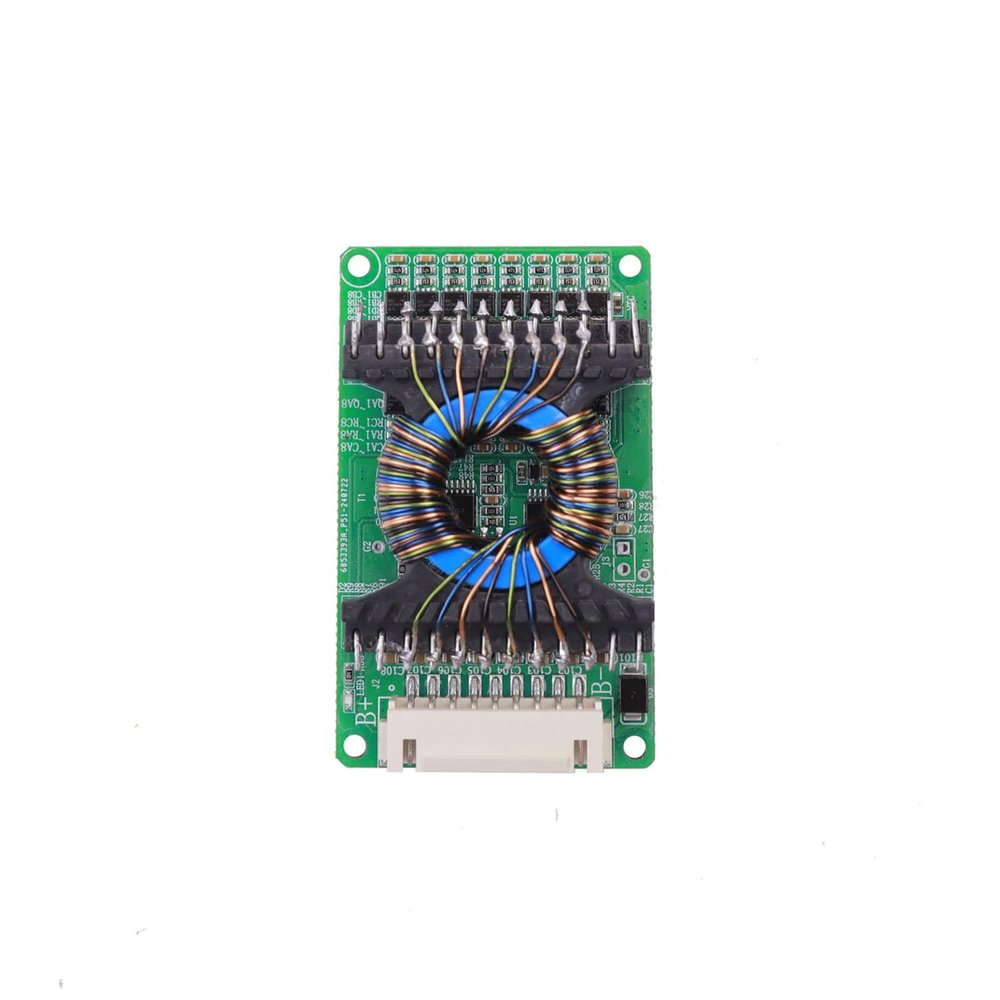 8S Lifepo4 24V Battery Balancer - Electric Lithium Battery Active Balancer for LiPo, Li-ion, and LFP, Energy Transfer Equalization Module with 5A Balance Current