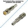 Surveillance Camera Cables - 20Pcs BNC Male Connectors RG59 RG6 Screw-on Gold Plated Coaxial Terminal for CCTV Security Systems (D00004) view 4