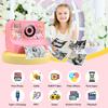 Instant Print Camera for Kids Age 3-12 Girls Boys 1080P HD Digital Video Cameras with 5 Print Paper & 32G Card Toddler Portable Travel Toys Camera for Christmas Birthday Gifts view 2