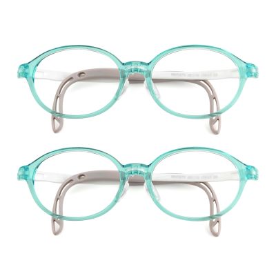 EYEBUDDY Kids Blue Light Blocking Glasses for Boys Girls, Computer Gaming Bluelight Glasses for Ages 7-13 (C09-Kids Blue Light Glasses-5879Green, Millimeters, Age7-13 | 49)