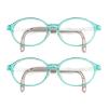 EYEBUDDY Kids Blue Light Blocking Glasses for Boys Girls, Computer Gaming Bluelight Glasses for Ages 7-13 (C09-Kids Blue Light Glasses-5879Green, Millimeters, Age7-13 | 49) view 1