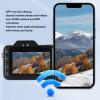 5K 50MP Digital Cameras for Photography,Autofocus Vlogging Camera for YouTube with 64GB TF Card & Batteries, 4800mAh 5G Infrared Night Vision 16:9 Travel Video Camera view 2