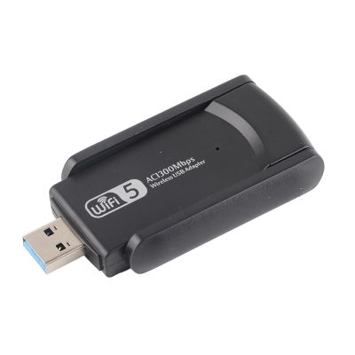 Glomora USB Adapter, Dual Antenna USB 3.0 Adapter Network Card for Desktop Computers