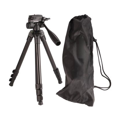 Camera Tripod, Portable Travel Tripod Heavy Duty Aluminum Alloy Horizontal Tripod Monopod with Ball Head for SLR Smartphone Live Streaming Vlog