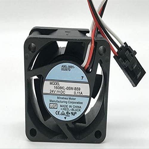 1608KL-05W-B59 DC 24V 0.11A 9.5CFM 40x40x20mm Cooling Fan