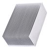 2pcs Heatsink, Good Thermal Conductivity Cooler, Quality Aluminum 100 * 69 * 36mm Led Light Devices Power Electric Device for Power IC Computer view 2