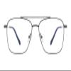 Fairydot Opticals Zero Power Blue cut Blue light blocking computer glasses for men and women | Anti glare eyeglasses | 100% UV PROTECTION | Glasses for gaming/style/computer use specs (3076-GRY-BLU) view 1