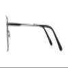 Fairydot Opticals Zero Power Blue cut Blue light blocking computer glasses for men and women | Anti glare eyeglasses | 100% UV PROTECTION | Glasses for gaming/style/computer use specs (3076-GRY-BLU) view 3