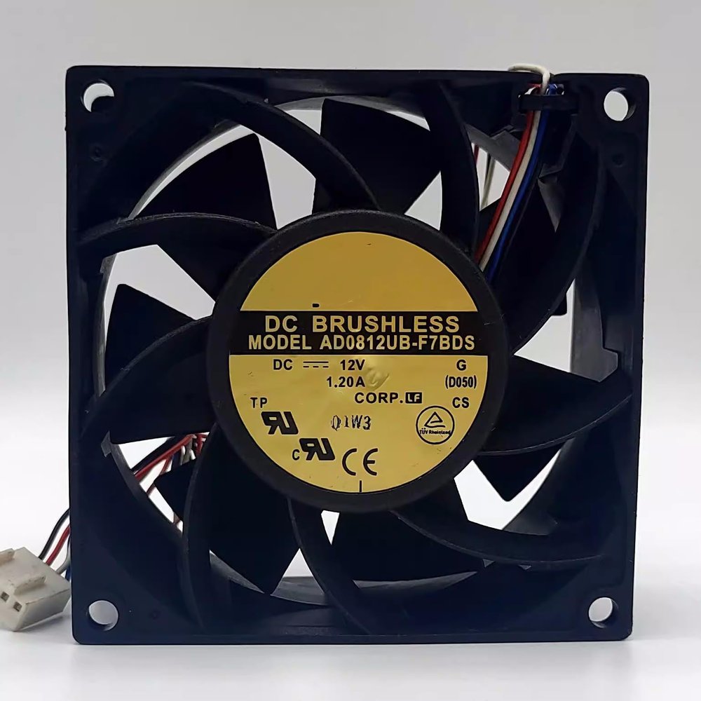 for AD0812UB-F7BDS 12V 1.20A 8038 High Speed High Air Volume Fan