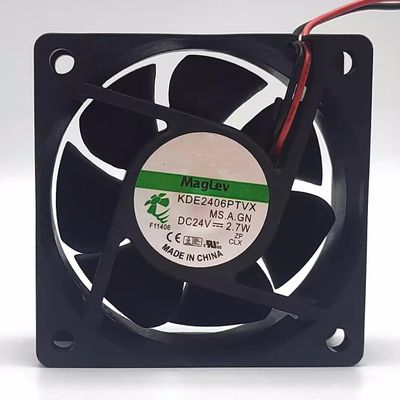 for KDE2406PTVX 6025 24V 2.7W 6cm Inverter Cooling Fan