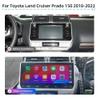 CZSWCH Android 13 Radio for Toyota Prado (2018-2023) Stereo Upgrade 8 Core 12.3 inch IPS Screen 8 Core 4G+64G Built-in Wireless Carplay/Android Auto view 2
