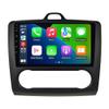 Stereo Radio for Ford Focus MK2 2004-2011 Auto AC Black, Biorunn 9 Inch GPS Wireless Wired Car-Play Android Auto IPS Navi WiFi FM RDS Head Unit 2GB RAM 32GB ROM view 1