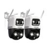 Defender AI Powered Guard Pro 3K Plus Dual Lens PTZ WiFi 6/Bluetooth Plug-in Power Security Camera, Human/Vehicle Detection, AI Auto-Tracking, Night Vision, Works w/Guard App, 2 Pack view 1