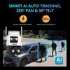 Defender AI Powered Guard Pro 3K Plus Dual Lens PTZ WiFi 6/Bluetooth Plug-in Power Security Camera, Human/Vehicle Detection, AI Auto-Tracking, Night Vision, Works w/Guard App, 2 Pack view 2