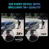 Defender AI Powered Guard Pro 3K Plus Dual Lens PTZ WiFi 6/Bluetooth Plug-in Power Security Camera, Human/Vehicle Detection, AI Auto-Tracking, Night Vision, Works w/Guard App, 2 Pack view 3