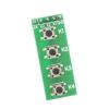 Universal 4 Keys Push Button Switch Module Keyboard Board for AVR STM32 ARM C51 NRF24LE1 CC2530 MSP430 STM8 FPGA CPLD view 3