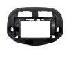 SITYORY Radio Frame 9Inch/10.1Inch Car DVD Frame Audio Fitting Adaptor Trim Kits Facia Panel Fit for Toyota Fit for RAV4 2007-2012 Double Din Radio Player Convenient and Practical(Frame-Cord) view 1