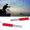 SYJHHWGS 2Pcs Portable Fishing Hook Sharpener Double Sided Diamond Grit Fishing Hook Grinding Stone with Hanging Lanyard view 2