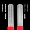 SYJHHWGS 2Pcs Portable Fishing Hook Sharpener Double Sided Diamond Grit Fishing Hook Grinding Stone with Hanging Lanyard view 3