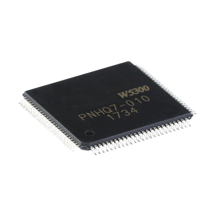 10pcs/lot W5300 Ethernet CTLR Single Chip 50Mbps 3.3V 100-Pin LQFP