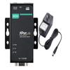 Moxa NPort 5130 with Adapter - 1 Port Device Server, US Plug, 10/100M Ethernet, RS422/485, DB9 Male, 12-48VDC, 0 to 55C (Adapter Included) view 1