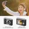 56MP Digital Camera, HD 5K Auto Focus Vlogging Camera, 10X Optical Zoom, Front Rear Dual Cameras, Anti Shake with Flash 2.8inch view 4