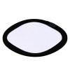Dual-Sided Disc-18% Gray Card with Focus & White Panel - Collapsible & Wipe Clean Surface Reference Reflector view 1