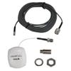 SRA-25 Sirius Satellite Radio Marine Antenna with 25 Cable, Low Profile Flush Mount Design with High Grade RG-174 Cable with TNC Connector and Straight SMB Connector, for RVs, Trucks, Boats view 1
