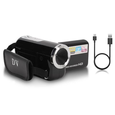 Pomya Video Camera Camcorder, Full HD 1080P 16MP 16X Digital Zoom Video Camera with 2.0 in Rotatable Screen, Video Recorder Vlogging Camera for