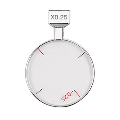 Optical Ophthalmic Optometry PH MR BL SS GF FL PL CL Trial Lens with Metal Rim(0.25X)