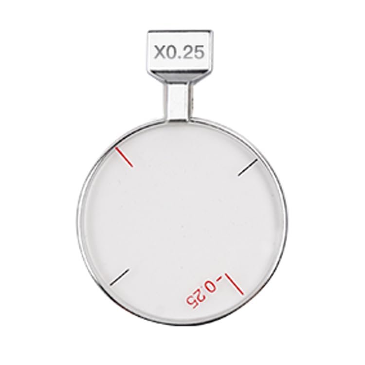 Optical Ophthalmic Optometry PH MR BL SS GF FL PL CL Trial Lens with Metal Rim(0.25X)