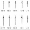 5 Pieces Screw Dental Titanium Matching Tools Micro Screws for Dental Tools Micro Screws 1.6 * 8(1.6x6mm) view 2