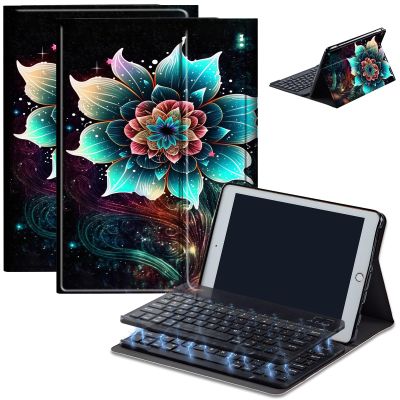 Case for Amazon Fire HD 10 & 10 Plus Tablet (13th/11th Generation, 2023/2021 Release) 10.1" with Keyboard, PU Leather Multiple-Angles Keyboard Case for Amazon Fire Tablet 10, Mandola