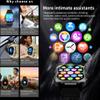 2.01" AMOLED Smart Watch for Men (Make/Answer Call), 5ATM Waterproof Mens Smartwatch, Hands-Free Calling, Fitness Tracker Smartwatch for Android iPhones, Digital Watches Step Counter, 3 Straps (Black) view 4