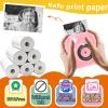 JOYTRIP Kids Instant Print Camera Paper, 6 Rolls of HD Thermal Print Paper for Children's Instant Cameras, Compatible with Most Kids' Instant Cameras White Pack view 2